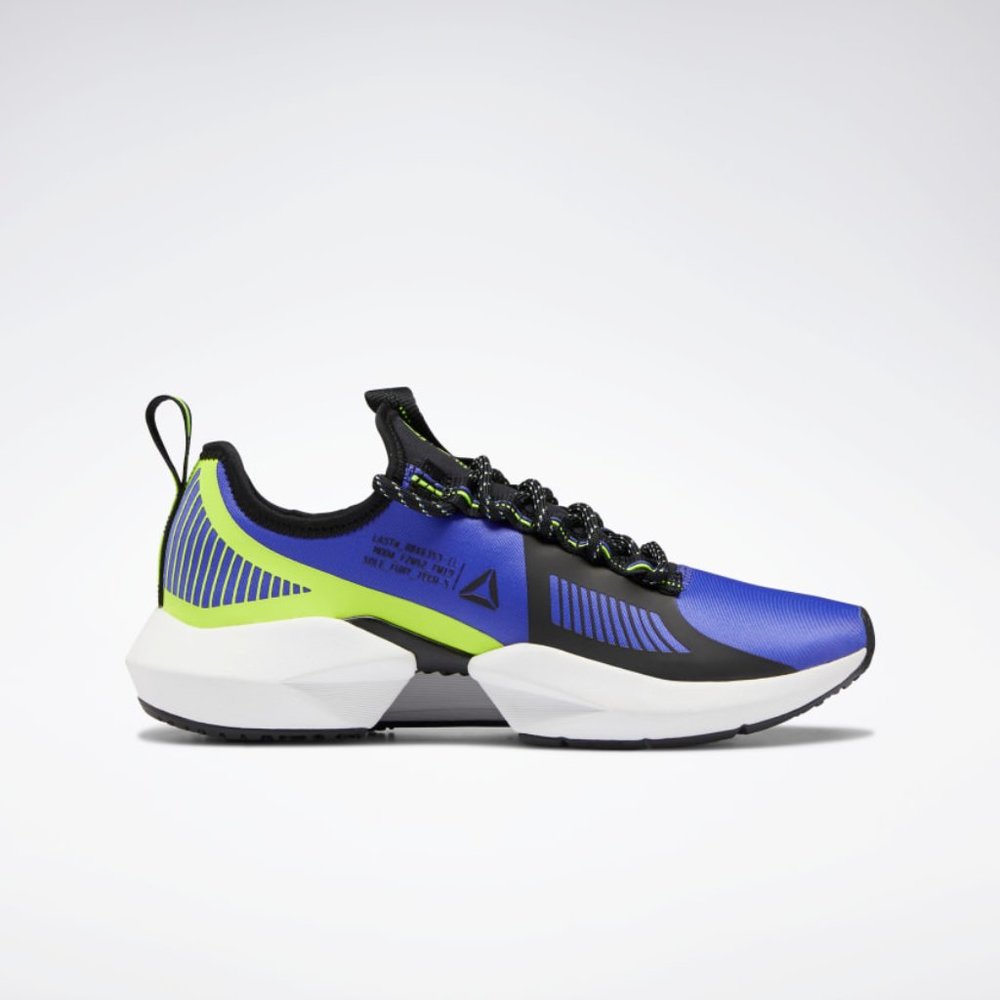 Reebok Sole Fury TS DV9338 Blue Lime Running Gym